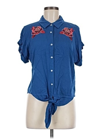 Idyllwind Fueled by Miranda Lambert Short Sleeve Blouse (view 1)