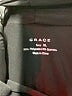 Grace 100% Polyester Black Short Sleeve Blouse Size XL - photo 7