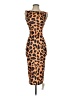 Unbranded Animal Print Brown Cocktail Dress Size S - photo 1