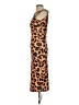 Unbranded Animal Print Brown Cocktail Dress Size S - photo 5