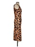 Unbranded Animal Print Brown Cocktail Dress Size S - photo 4