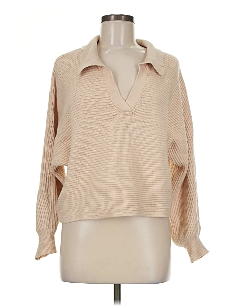 Pre-owned Unbranded Pullover Sweater In Tan