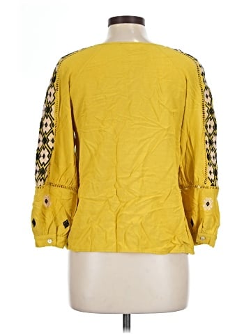 Solitaire 3/4 Sleeve Blouse (view 2)