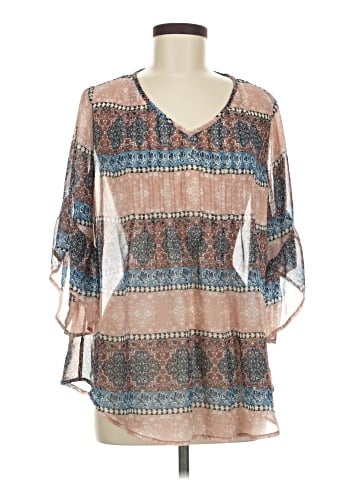 Style&Co 3/4 Sleeve Blouse (view 1)