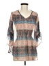 Style&Co 100% Polyester Brown 3/4 Sleeve Blouse Size M - photo 1