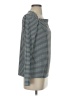 Ann Taylor Houndstooth Black Long Sleeve Blouse Size S - photo 4
