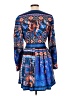 Dalia Macphee Paisley Blue Casual Dress Size L - photo 2