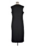 Halogen 100% Polyester Solid Black Cocktail Dress Size 1X - photo 2