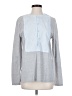 J.Crew Color Block Gray Long Sleeve Blouse Size S - photo 1