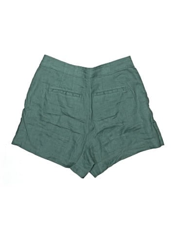 Madewell Clean Button-Tab Shorts in 100% Linen (view 2)