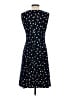 Appleseeds Polka Dots Blue Casual Dress Size 4 (petite) - photo 2