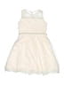 Rare Editions 100% Polyester Ivory Dress Size 10 - photo 1