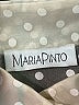 Maria Pinto Polka Dots Ivory 3/4 Sleeve Blouse Size 6 - photo 7