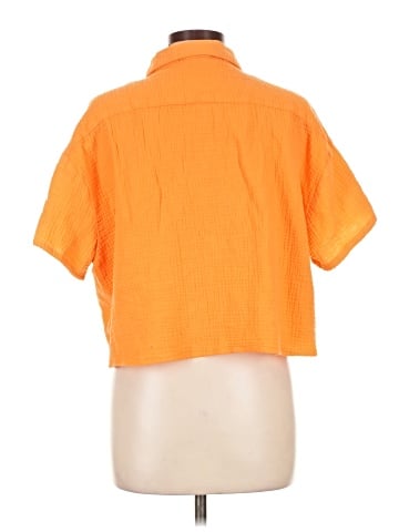 DKNY Jeans Short Sleeve Blouse (view 2)