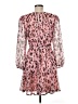 Milly Animal Print Pink Cocktail Dress Size 6 - photo 2
