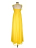 Vanilla Bay 100% Polyester Yellow Casual Dress Size S - photo 2