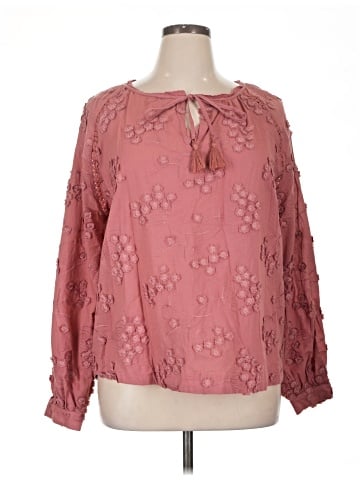 Ultra Pink Long Sleeve T-Shirt (view 1)