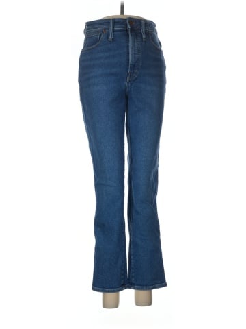 Madewell Curvy Stovepipe Jeans in Leaside Wash (view 1)