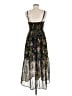Few Moda 100% Polyester Floral Black Cocktail Dress Size M - photo 2