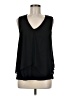 Green Envelope Black Sleeveless Blouse Size M - photo 1