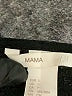 H&M Mama 100% Polyester Black 3/4 Sleeve Top Size S - photo 6