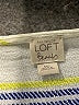 LOFT Beach Stripes Gray Casual Dress Size Med - Lg - photo 7