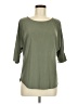 Green Envelope Green 3/4 Sleeve Top Size M - photo 1