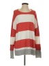 Caslon Stripes Red Pullover Sweater Size XL - photo 1