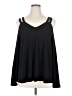 Torrid Black Long Sleeve Top Size 1X Plus (1) - photo 1