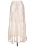 H&M Metallic Silver Formal Skirt Size 14 - photo 1