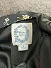 Blue Rain 100% Polyester Floral Black Casual Skirt Size L - photo 4