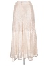 H&M Metallic Silver Formal Skirt Size 14 - photo 2