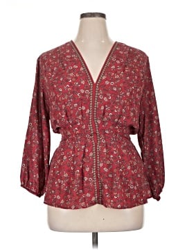 Max Studio 3/4 Sleeve Blouse (view 1)