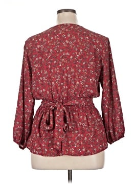Max Studio 3/4 Sleeve Blouse (view 2)