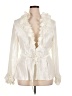 ASHRO 100% Polyester Ivory Long Sleeve Blouse Size 16 - photo 1