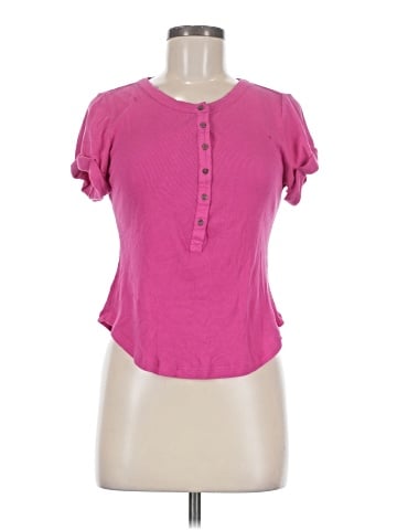 Pilcro Short Sleeve Henley (view 1)
