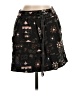Antik Batik Graphic Black Casual Skirt Size XS - photo 1