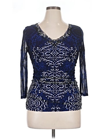INC International Concepts 3/4 Sleeve Top (view 1)