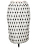 Renee C. Graphic Ivory Casual Skirt Size XL - photo 1