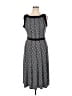 Perceptions Polka Dots Black Casual Dress Size XL - photo 1