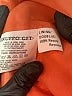 Emanuel Emanuel Ungaro 100% Cotton Solid Orange Jacket Size 8 - photo 7