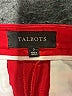Talbots Solid Red Casual Pants Size 2 - photo 7