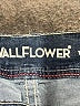 Wallflower Solid Blue Jeans Size 14w - photo 4
