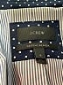 J.Crew 100% Linen Polka Dots Blue Blazer Size 8 - photo 6