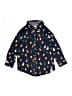 Free Planet 100% Cotton Print Blue Long Sleeve Button-Down Shirt Size 3T - photo 1