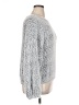Jennifer Lopez Metallic Silver Pullover Sweater Size XL - photo 4