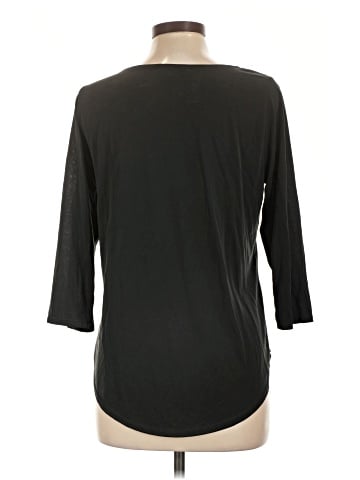 Green Envelope 3/4 Sleeve Top (view 2)