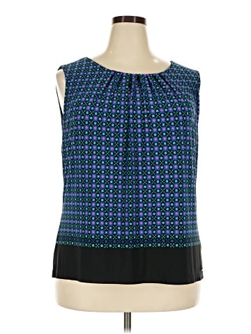 Calvin Klein Sleeveless Blouse (view 1)