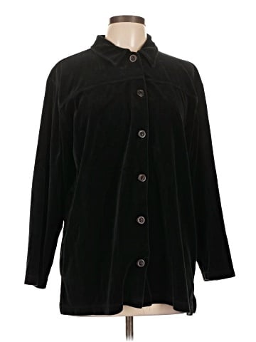 Lizsport 3/4 Sleeve Button-Down Shirt (view 1)