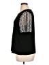 CeCe Black Short Sleeve Top Size XL - photo 5